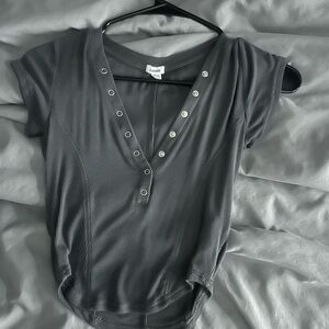 Garage Charcoal Short Sleeve Tee